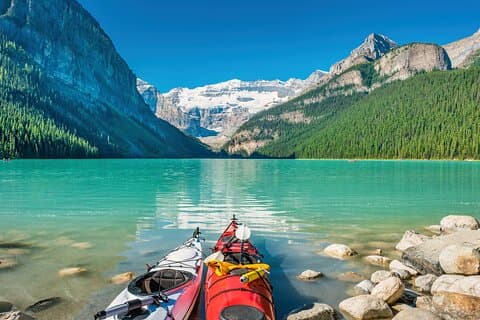 Moraine Lake Lake Louise Emerald Lake Banff Town & Natural Bridge