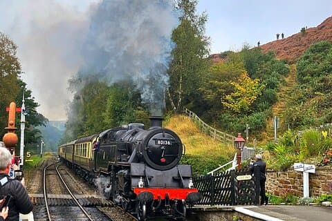 North York Moors Privat tur med Steam Train og Whitby