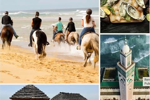 Essential 25 km along the South Coast and Hassan Mosque