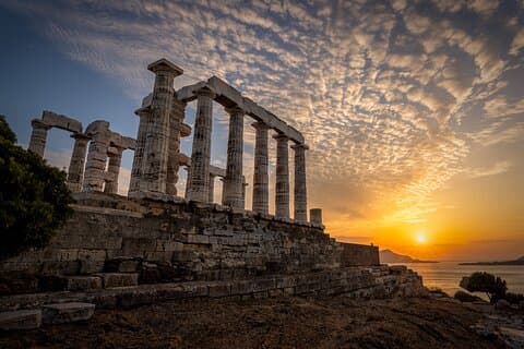 Cape Sounio Sunset Private Halvdagstur fra Piraeus Havn
