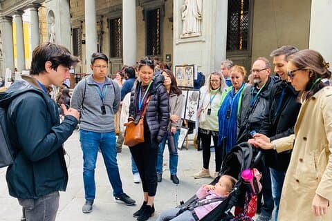 Visita guiada privada à Galeria Uffizi em Florença