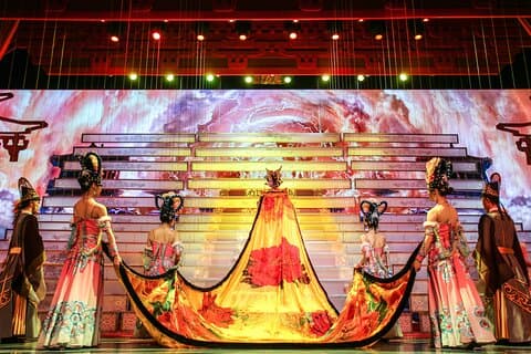 Tang Dynasty Royal Show Optimales Abendessen mit Hin- und Rücktransfer