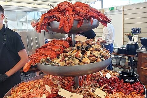 Exclusive Wine Tasting and Seafood in South Zealand