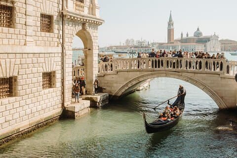 Venedig på en dag : St Mark's, Doges Palace Gondola Ride & City Tour