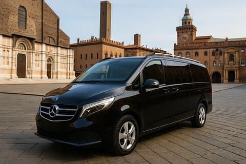 Transfer privado de Bolonha para Rimini