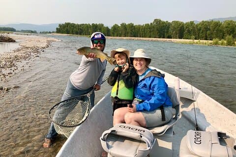 Half Day Group and Family Big Boat Fishing at Jackson Hole