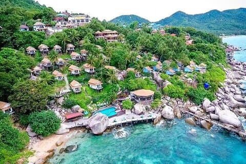 Excursión de un día a Koh Tao y Koh Nang Yuan con buceo con almuerzo
