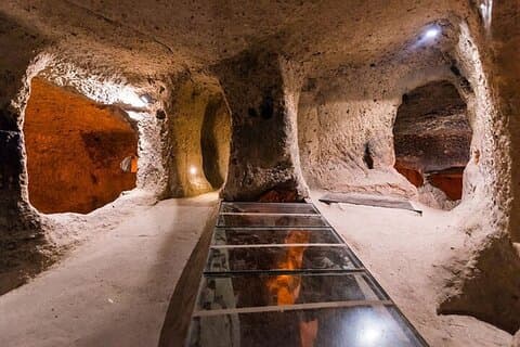 Privat tur i Cappadocia inkludert kaymakli, pottery opplevelse
