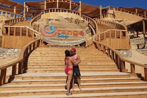 Orange Bay Island Parasailing Sea Trip & Water Sports : Hurghada