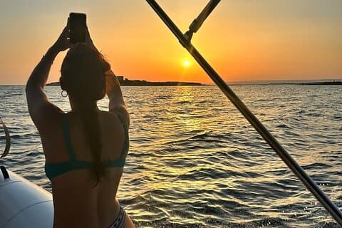 Sicily Boats Marzamemi: sunset of the 2 seas aperitif Snorkeling