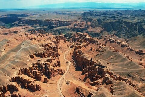 1 dagstur til Kolsay Kaindy Lakes og Charyn Canyon