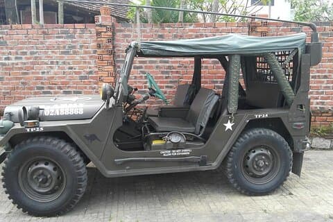 Jeeptransfer voor een bezoek aan My Son Holyland Sunrise vanuit Hoi An City