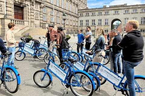 Tour privado de 3 horas en bicicleta por Copenhague