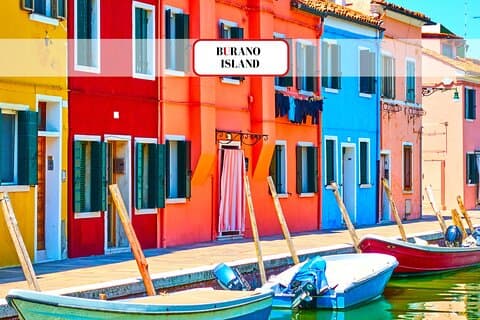 Crucero por las islas de Venecia: Cristal de Murano, Arco Iris Burano y Torcello