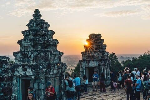 Siem Reap Privat heldagstur i Angkor Wat med solnedgång eller soluppgång