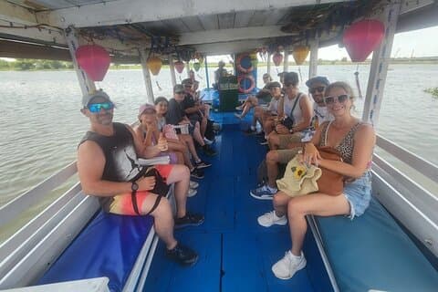 Excursión privada a My Son Holyland y vuelta en barco privado Salida de Hoi An