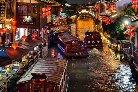 Suzhou Classical Garden och matresa med privat bil och lunch