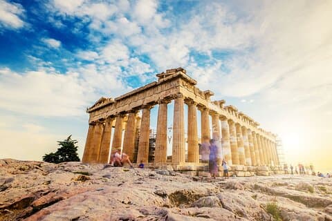 Plekken in Athene Privétour van een halve dag