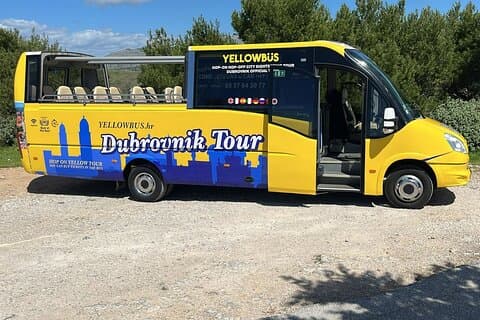 90 minuten Cabrio Bus Sightseeing Tour van Dubrovnik