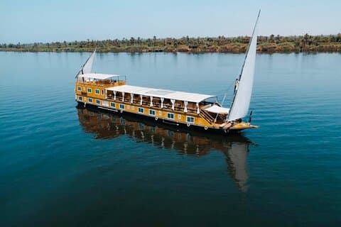 Aswan till Luxor Dahabeya båttur för 3 nätter.