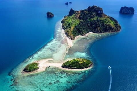 Krabi 4-eilandavontuur per longtailboot – volledige dagtour & lunch