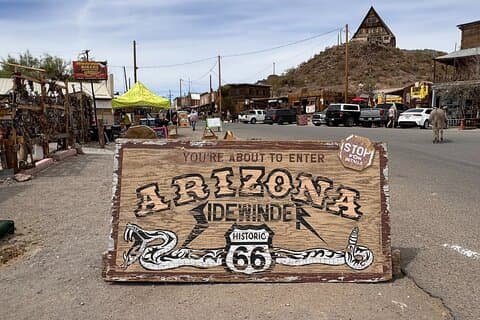 Route 66, Oatman, Nelson Cidade Fantasma SmallGroup Tour saindo de LasVegas