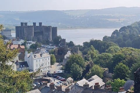 Conwy Castle & Town Hoogtepunten Wandeltocht