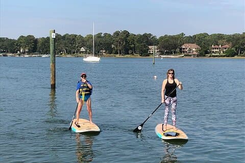 Hilton Head geführte Stand Up Paddleboard Tour