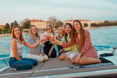 Private Luxury Sunset Boat Tour from Zadar