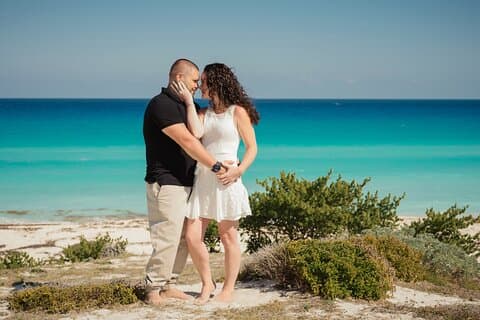 Romantisk fotosession i Cancun