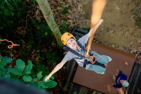 Esperienza Zipline definitiva da Koh Samui