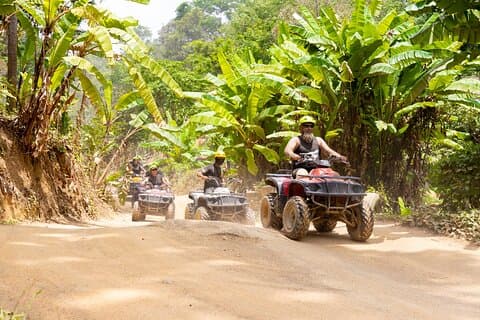 Phuket 90 minutters ultimate ATV-eventyr med utsikt over den store Buddha