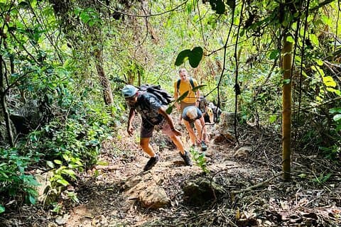 Trekking, Biking & Kayaking in Cat Ba National Park, Lan Ha Bay
