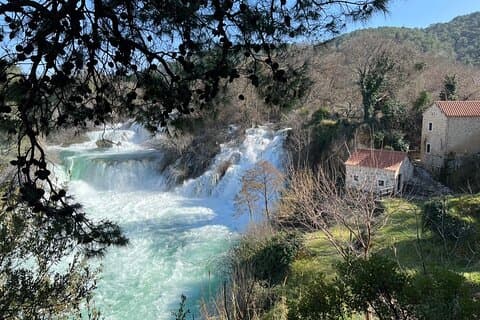 Visite du parc national de Krka et de Šibenik