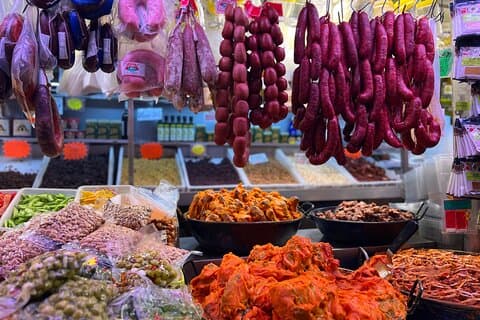Málaga Atarazanas Market Guided Food Tour com degustações