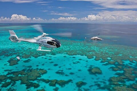Quicksilver Pontoon and 10 Minute Scenic Helicopter Flight