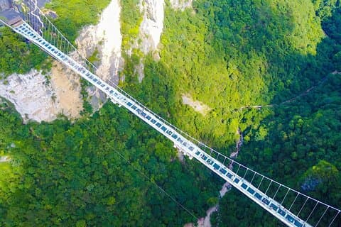 Privétour van Zhangjiajie naar Avatar Mountain en Glazen Brug