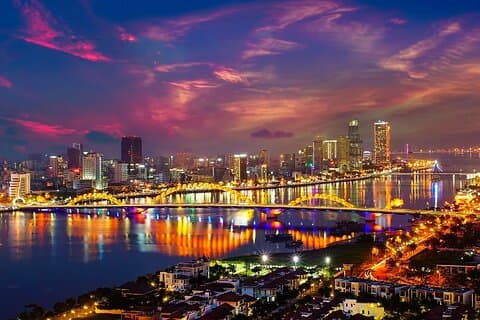 Visite DAy de Marble Mountains & Monkey Island avec Da Nang Night