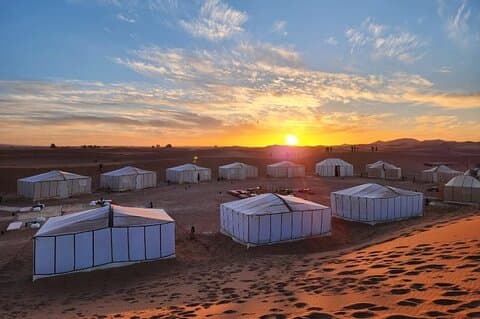 2-daagse privétour naar de Sahara vanuit Marrakesh met ophalen
