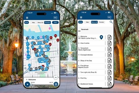 Historic Savannah Self-Guided Walking Audio Tour