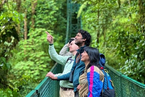 Ponti pensili Monteverde TOUR GUIDATO PRIVATO + BINOCOLO GRATUITO
