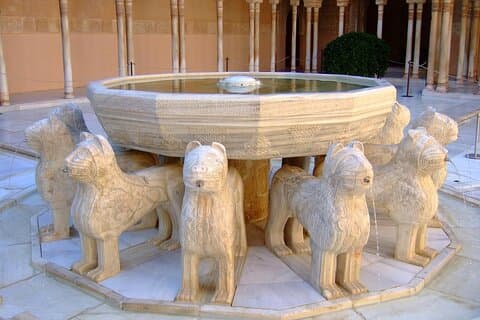Hela Alhambra, Nasridpalatsen, Generalifepalatset