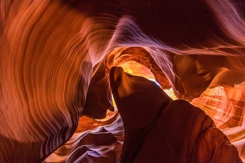 Antelope Canyon og Horseshoe Bend med fly fra Las Vegas
