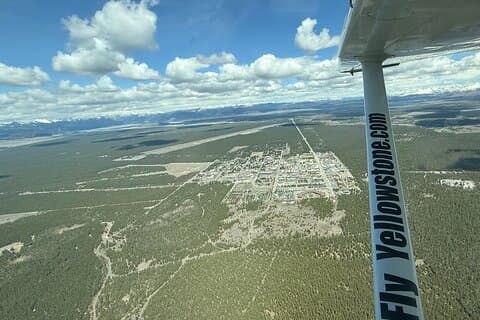 15-Minute Yellowstone Scenic Flight from West Yellowstone
