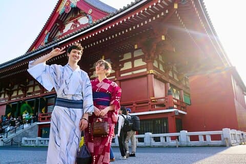 Tokyo Kimono Verhuur Ervaring in Asakusa