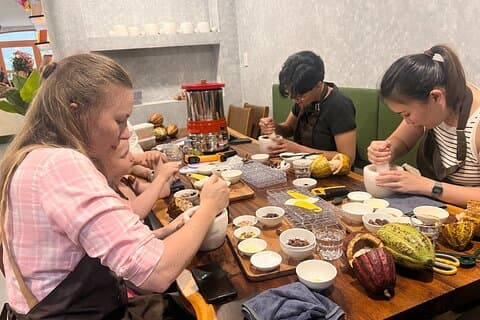 Schokoladenwerkstatt in Ho-Chi-Minh-Stadt