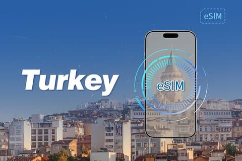 eSIM en Turquía de 1 a 30 días con 1 GB a ilimitado