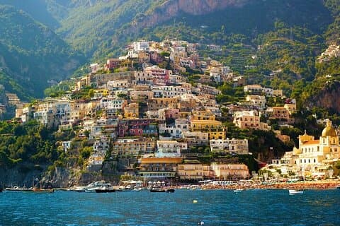 De Roma: Amalfi Coast, Positano & Amalfi de barco e trem