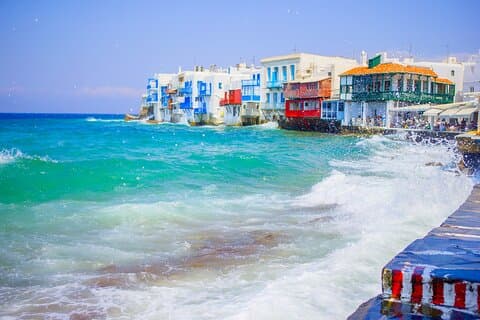 Croisière à Mykonos au départ de l'île de Paros