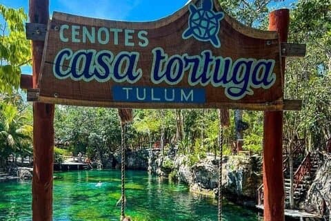 Ruinas de Tulum con Casa Tortuga en 4 Cenotes con Almuerzo
